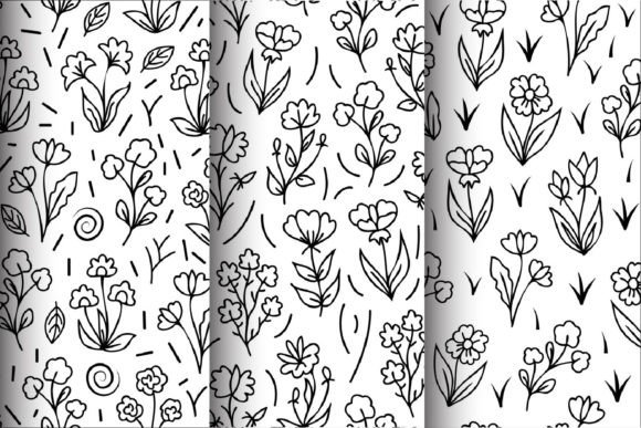 Download Seamless Floral Patterns - Seamless floral patterns Collection