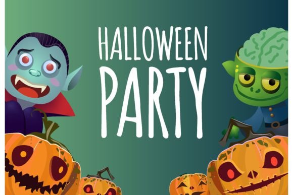 Download Halloween Party Invitation Design. Spook - Halloween Collection
