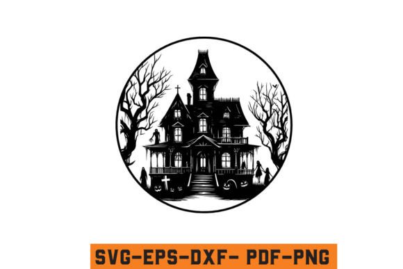 Download Halloween Haunted House Vector SVG File - Halloween Collection