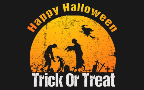 Download Happy Halloween Trick or Treat Vector - Halloween Collection