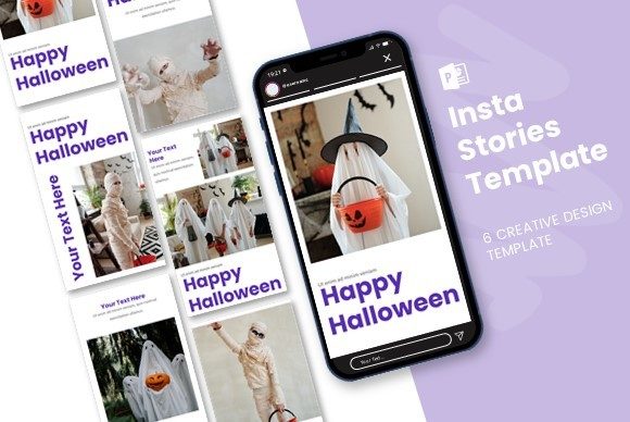 Download Template Instagram Story Make Halloween - Halloween Collection