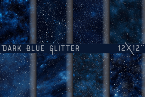 Download Dark Blue Glitter Background - Blue Collection