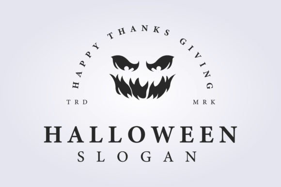 Download Devil Face Halloween Logo Vector - Halloween Collection