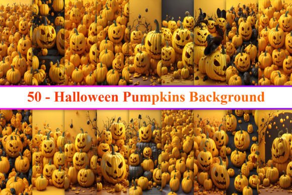 Download Halloween Pumpkins Background - Halloween Collection