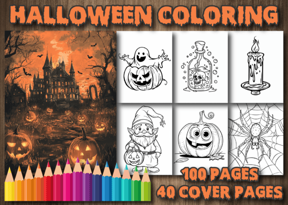 Download Halloween Coloring Pages for Adults - Halloween Collection