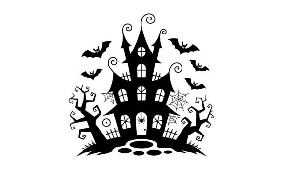 Download Spooky Halloween Haunted House Vector - Halloween Collection