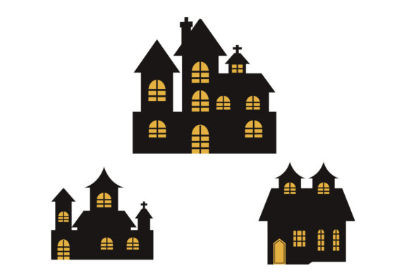Download Halloween Haunted House Vector Design - Halloween Collection