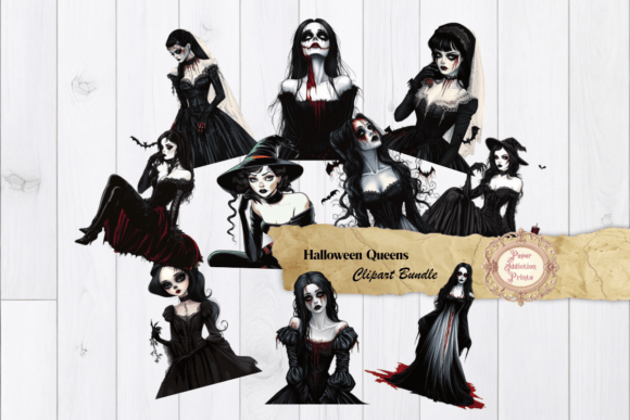 Download Halloween Queens Clipart - Halloween Collection