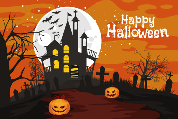 Download Halloween Haunted House Vector - Halloween Collection