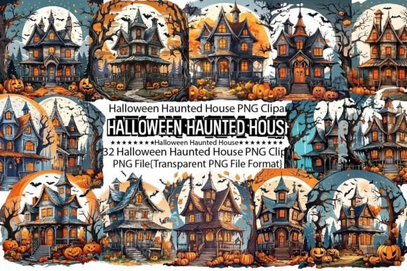 Download Halloween Haunted House Sublimation - Halloween Collection